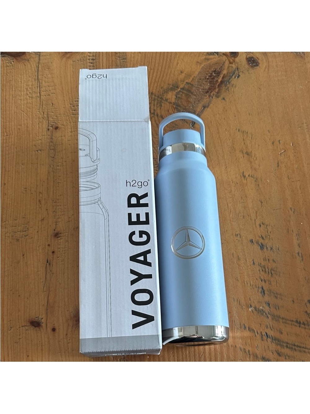 Mercedes-Benz Light Blue Voyager Insulated Water Bottle